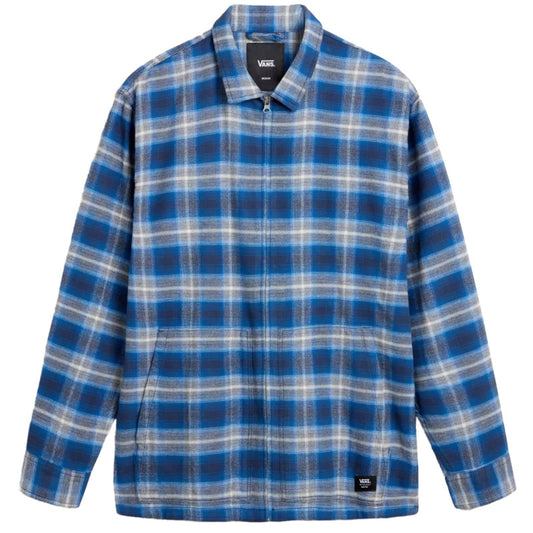 Vans Montwood Zip Flannel - Dress Blues/True Blue