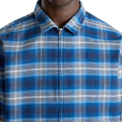 Vans Montwood Zip Flannel - Dress Blues/True Blue