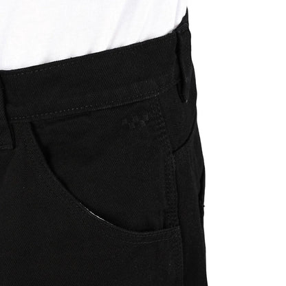 Vans Skate Atiba Check-5 Loose Denim Pant - Black Denim