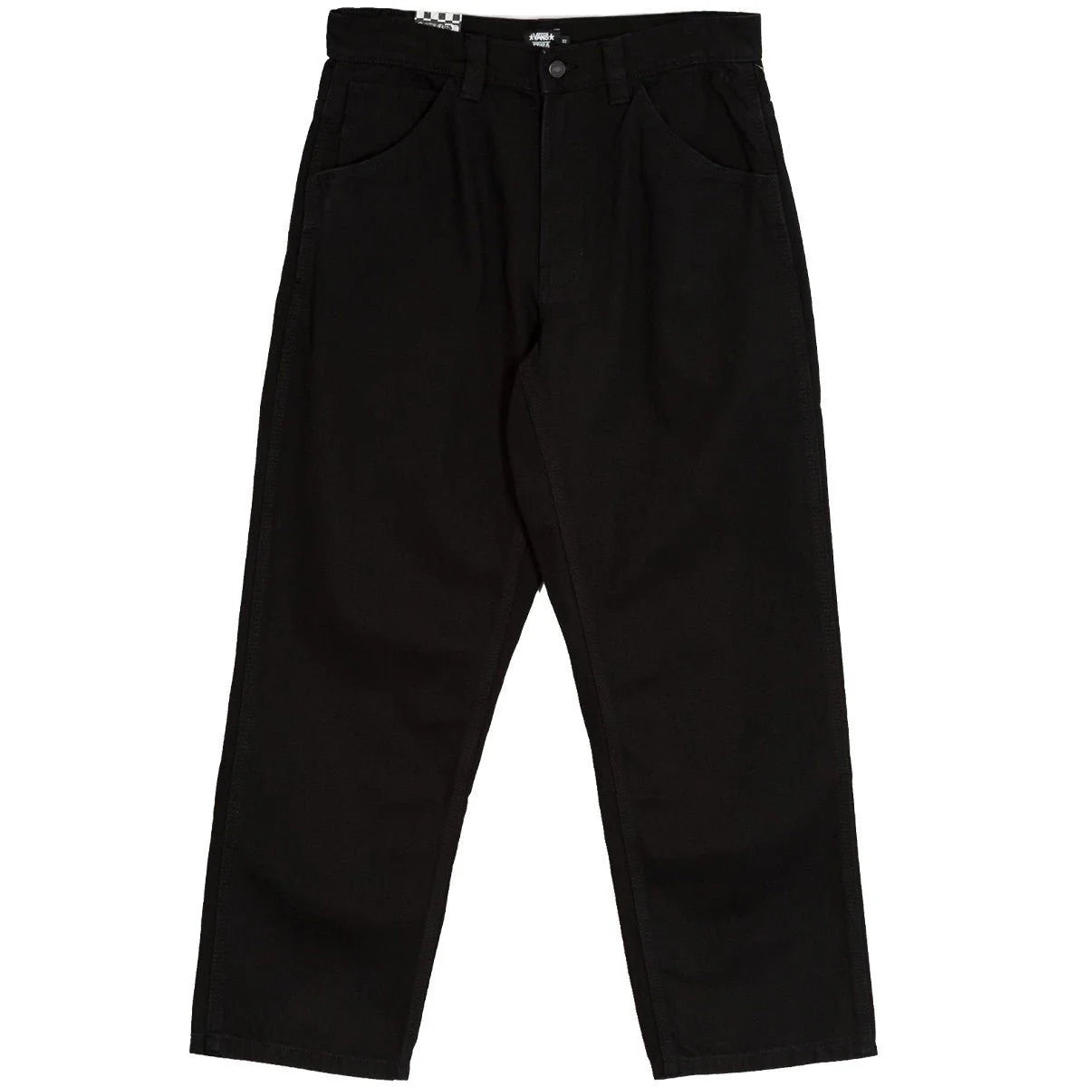 Vans Skate Atiba Check-5 Loose Denim Pant - Black Denim