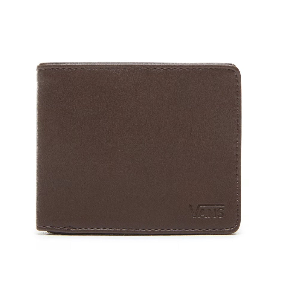 Vans Drop V Bifold Wallet - Dark Brown