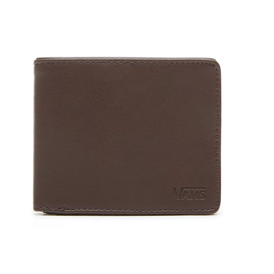 Vans Drop V Bifold Wallet - Dark Brown