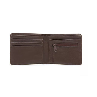 Vans Drop V Bifold Wallet - Dark Brown