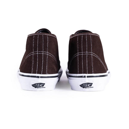 Vans Skate Authentic Mid VCU - Dark Brown/White