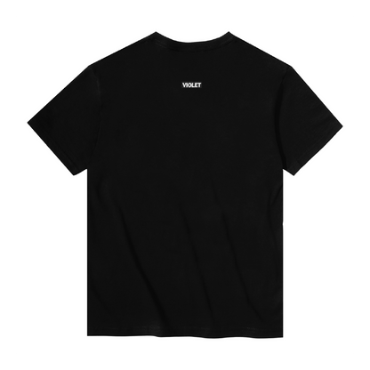 Violet Are You Normal Tee - Black