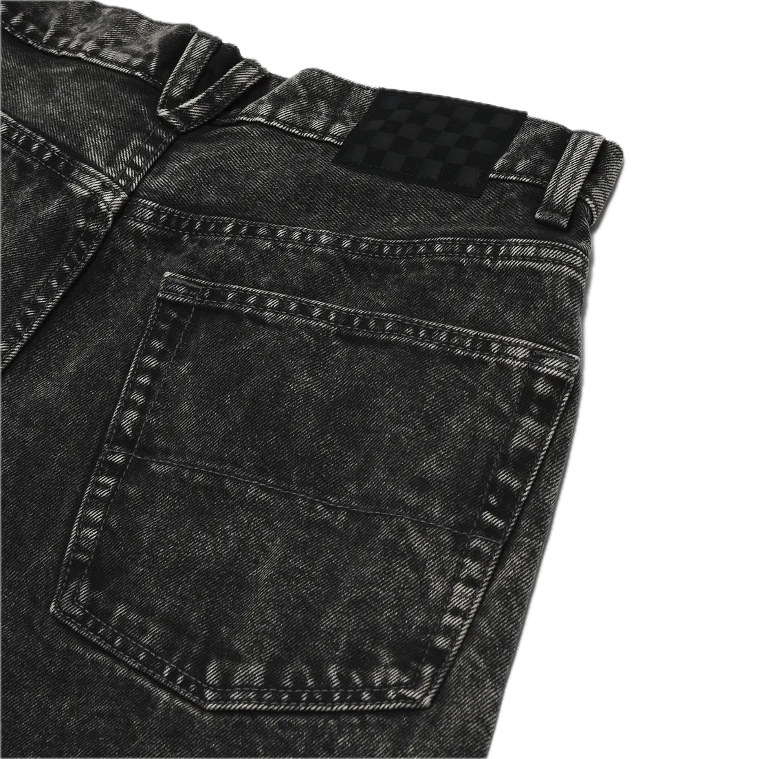 Vans Check-5 Baggy Denim Pant - Stonewash Black