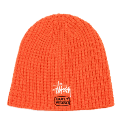 Stussy Built Tough Waffle Skullcap - Orange