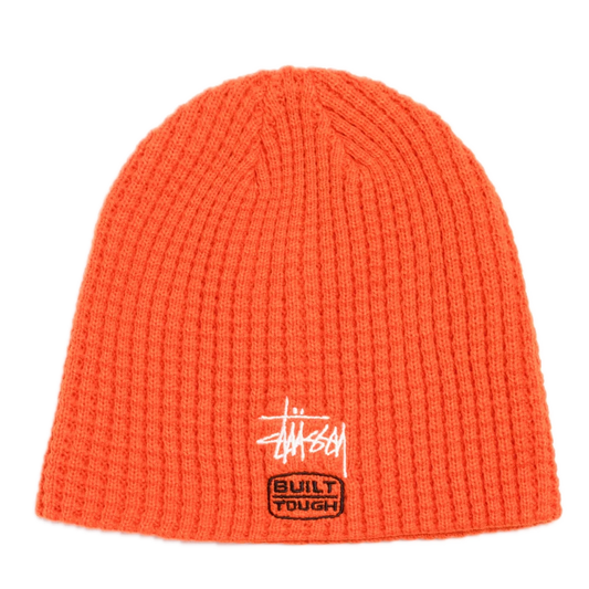 Stussy Built Tough Waffle Skullcap - Orange