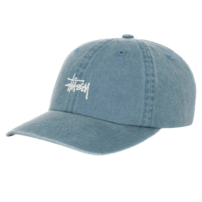 Stussy Washed Basic Low Pro Cap - Ink Blue