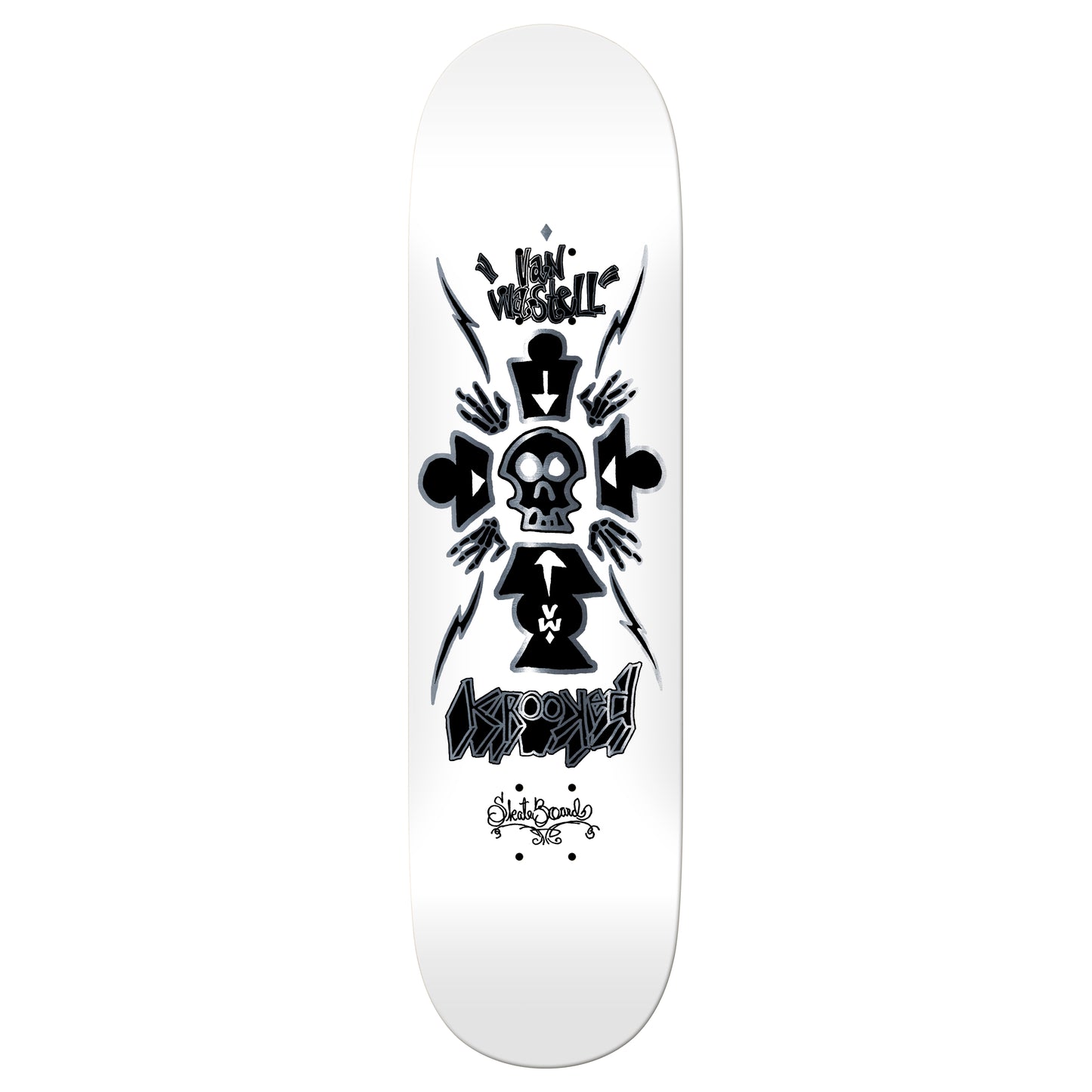 Krooked Wastell Redux True Fit Deck - 8.25