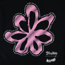 Load image into Gallery viewer, Welcome X Britney Spears Flower Tee - Black