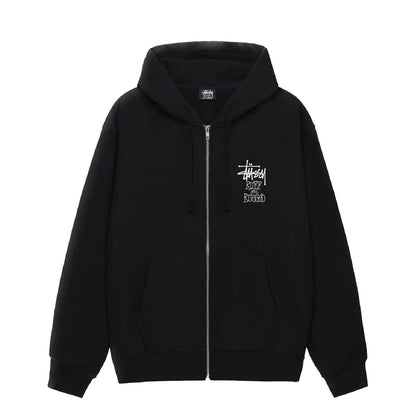 Stussy Well Suited Zip Hoodie - Black