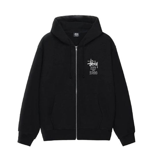 Stussy Well Suited Zip Hoodie - Black
