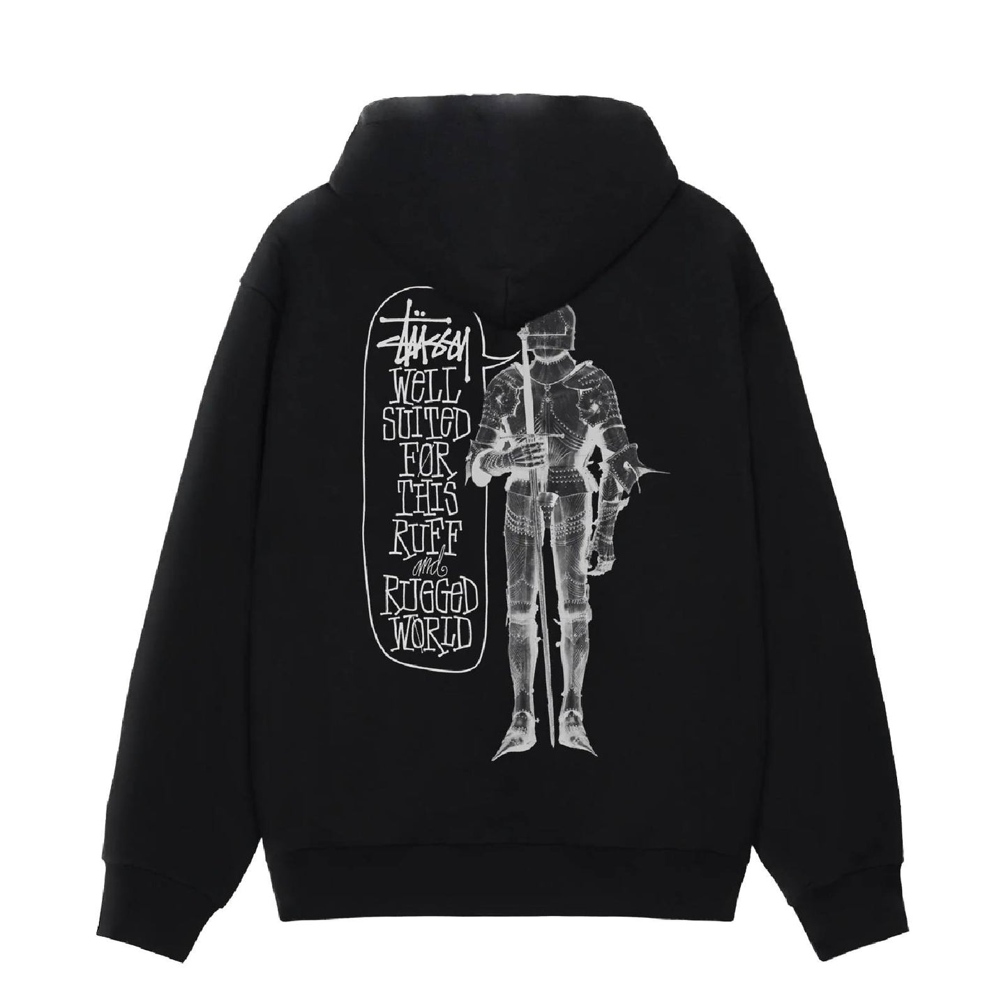 Stussy Well Suited Zip Hoodie - Black