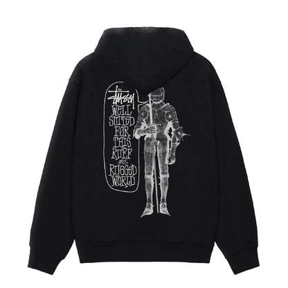 Stussy Well Suited Zip Hoodie - Black