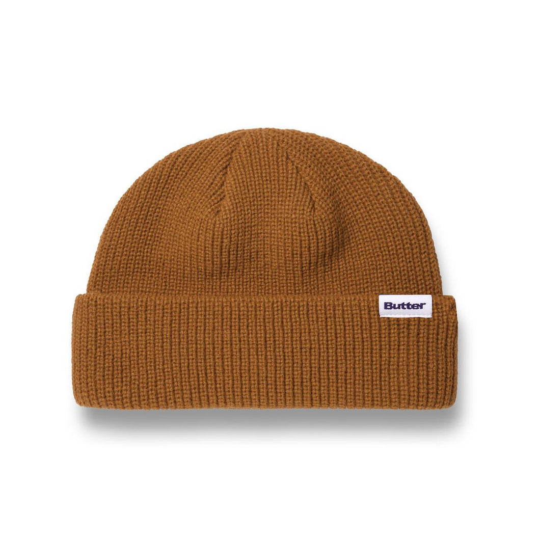 Butter Goods Wharfie Beanie - Brown