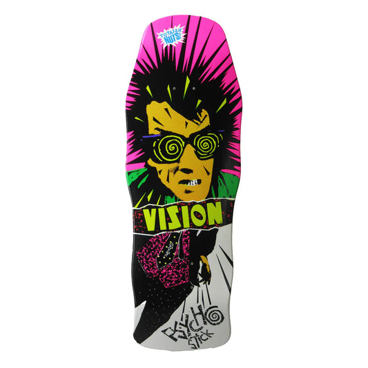 Vision Psycho Stick Modern concave Deck - 10"x29.75" White Dip