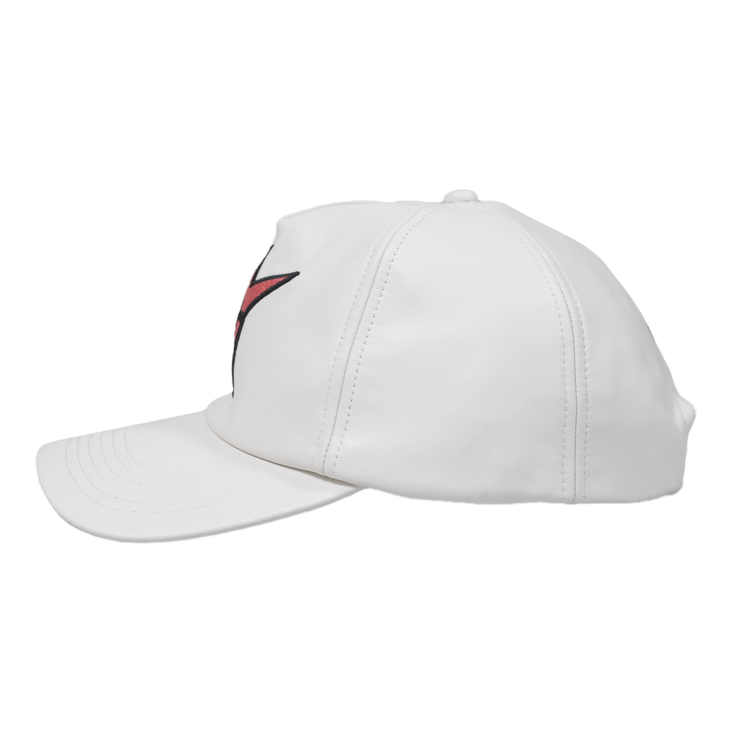 Carpet Company C-Star Genuine Leather Hat - White