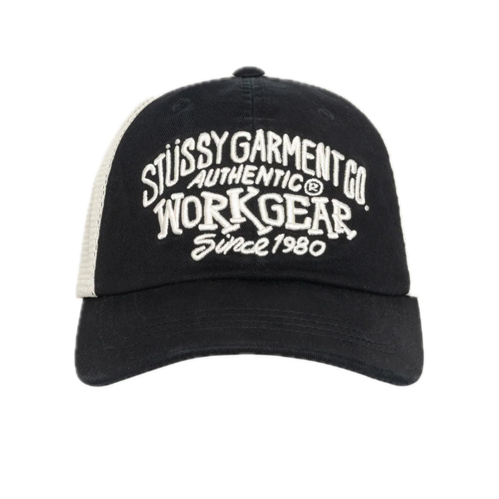 Stussy Low Pro Workgear Strapback Cap - Black