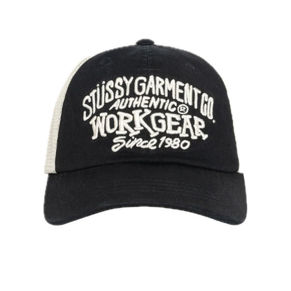 Stussy Low Pro Workgear Strapback Cap - Black
