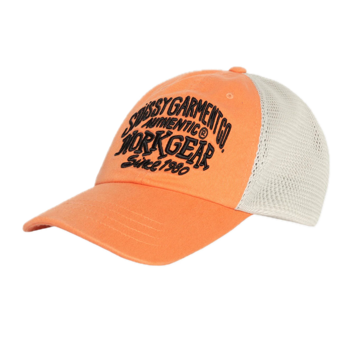 Stussy Low Pro Workgear Strapback Cap - Orange – Ninetimes Skateshop
