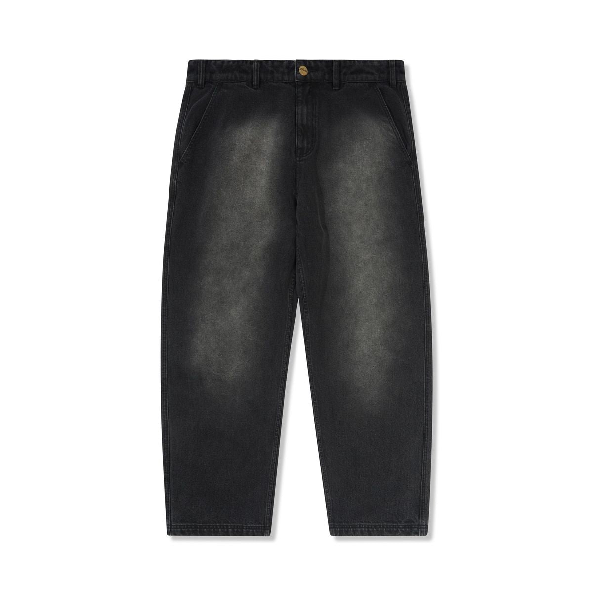 Butter Goods Work Pants - Distressed Black