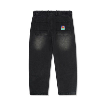 Butter Goods Work Pants - Distressed Black