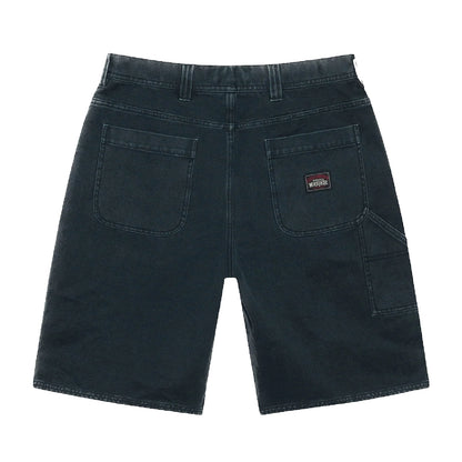 Stussy Washed Canvas Work Short - Black