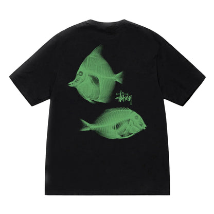 Stussy X-Ray Fishin' Tee - Black