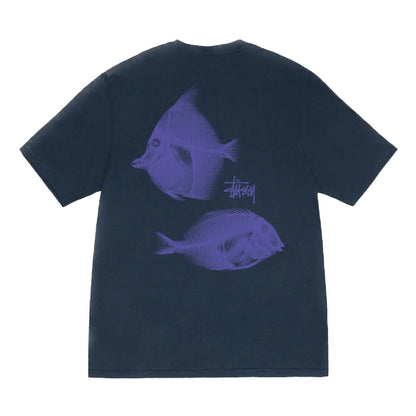 Stussy X-Ray Fishin' Tee - Navy