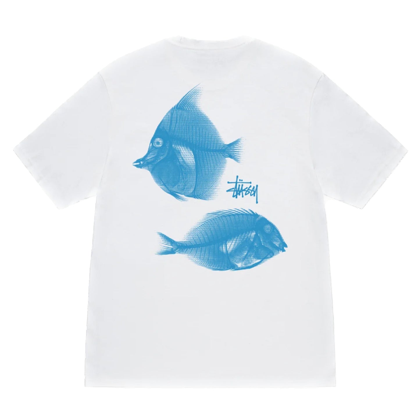 Stussy X-Ray Fishin' Tee - White