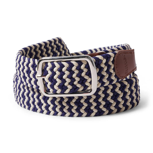 Butter Goods Braided Belt - Navy