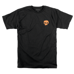 Zero x Cousins Skull Tee - Black/Orange