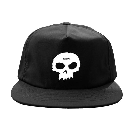 Zero Single Skull Hat - Black