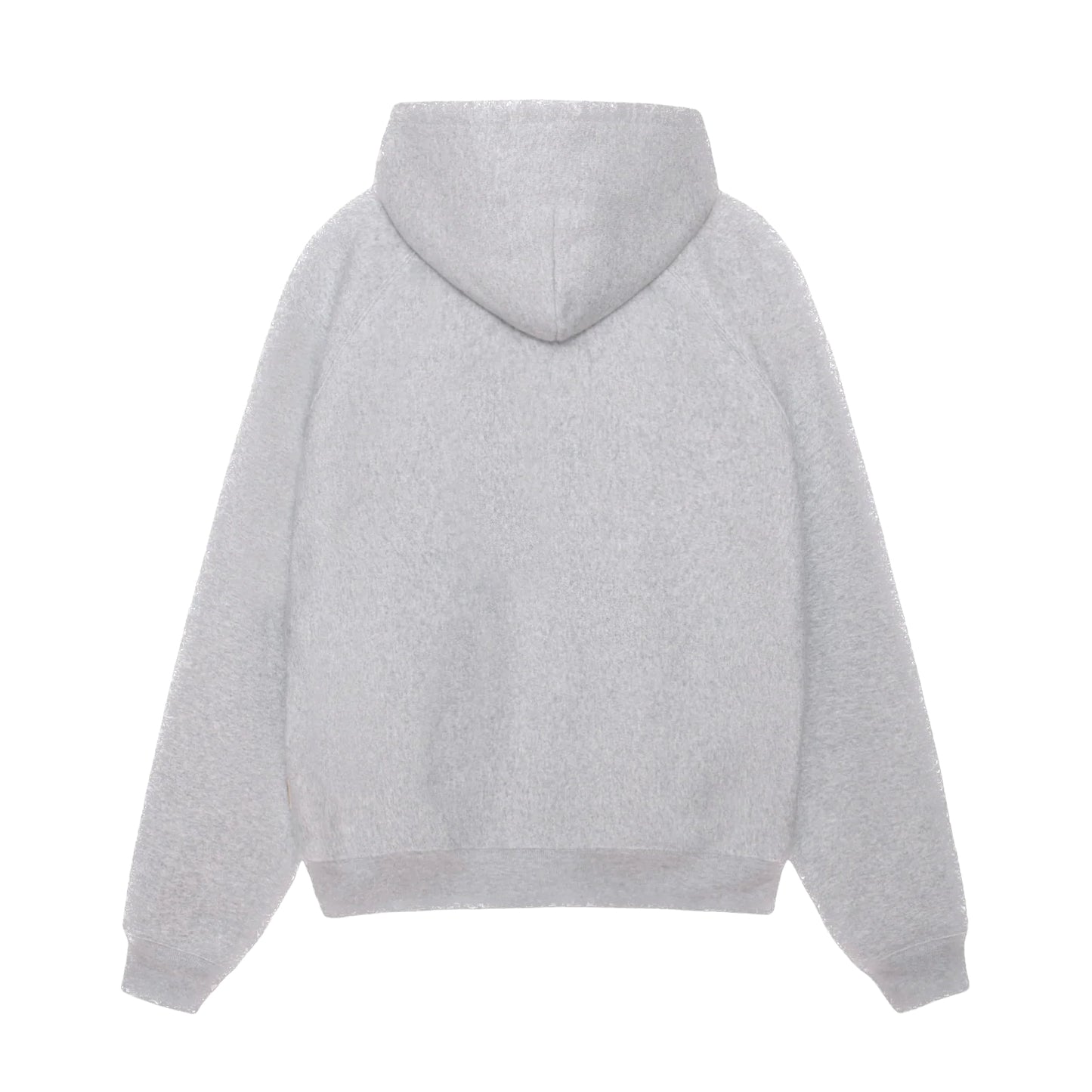 Stussy Relaxed Zip Hood - Heather Grey