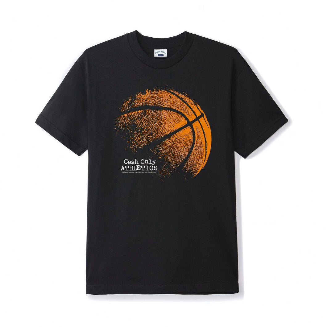 Cash Only Basketball Tee - Black