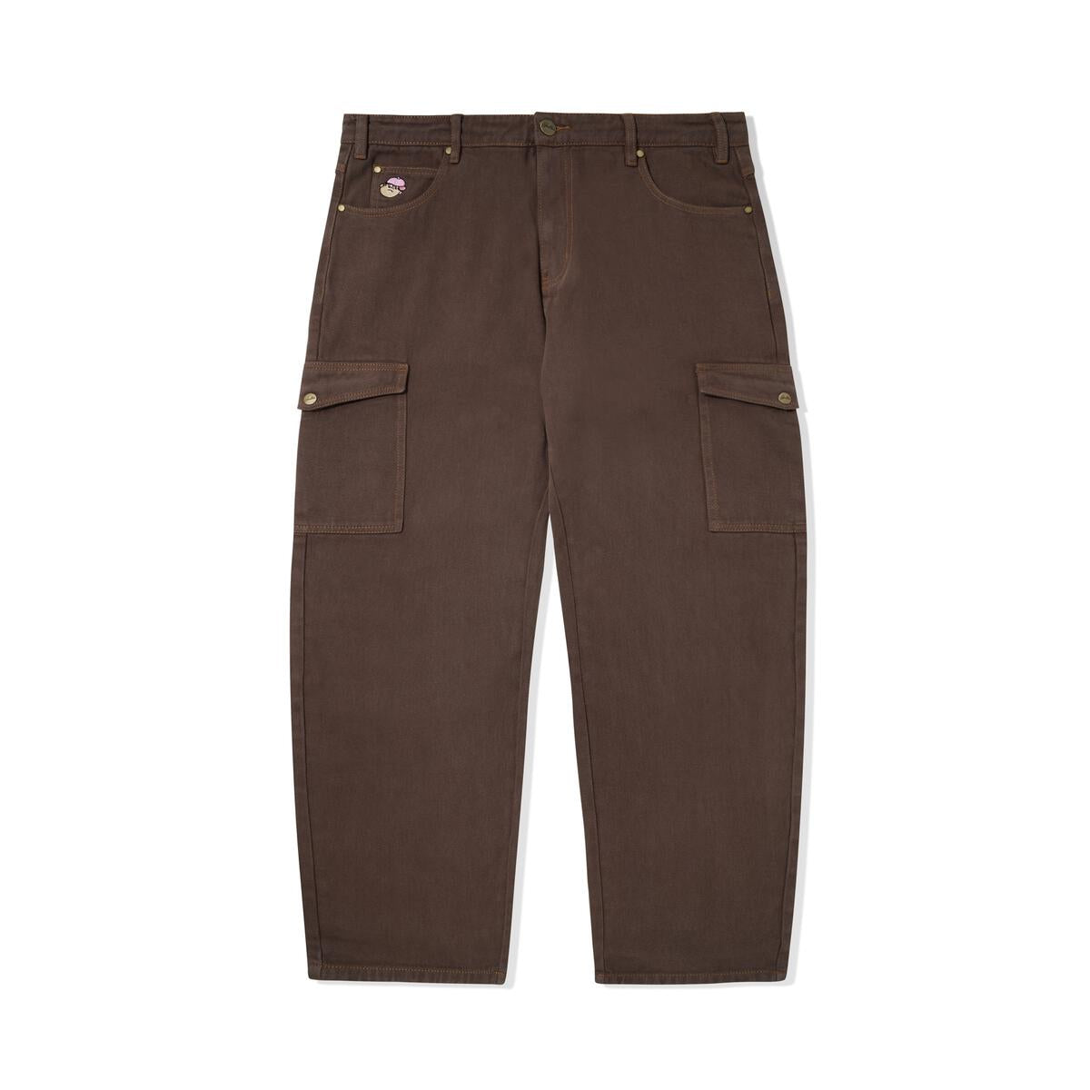 Butter Goods Santosuosso Cargo Denim Pants - Brown