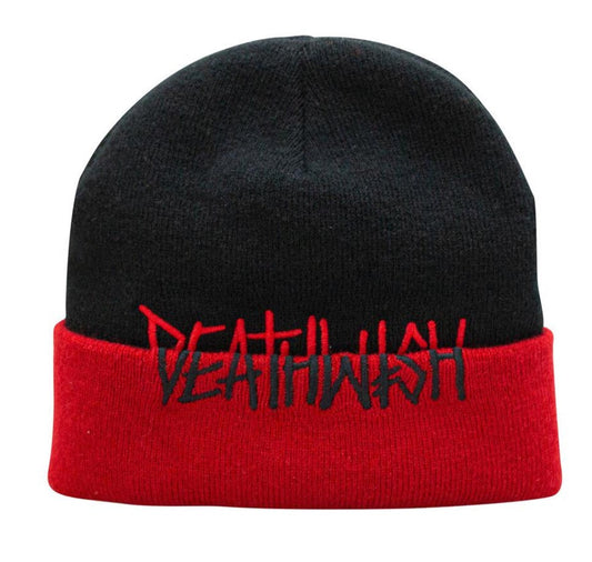 Deathwish Deathspray Split Beanie - Black