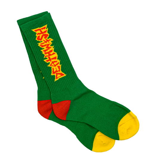 Deathwish Disciple Socks - Green