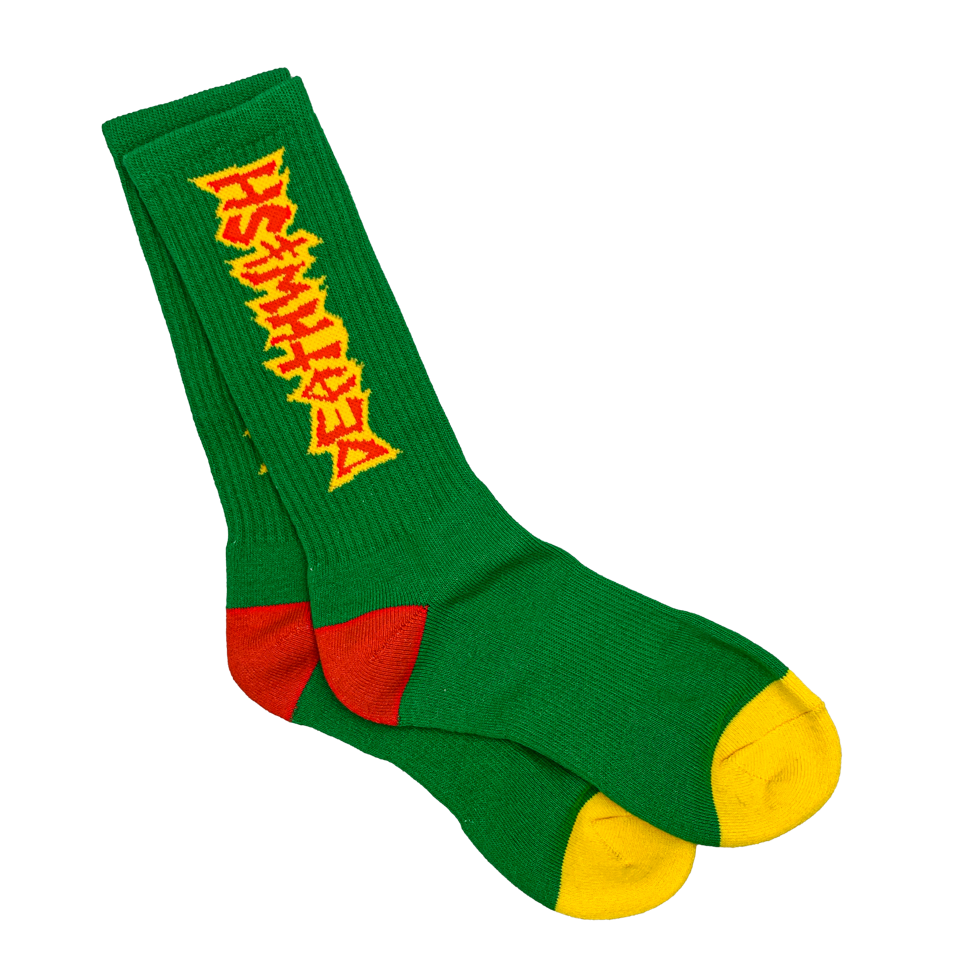 Deathwish Disciple Socks - Green