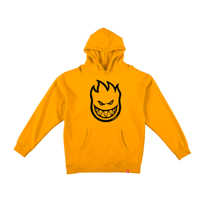 Spitfire Bighead Pullover Hoodie Gold Black Ninetimes Skateshop