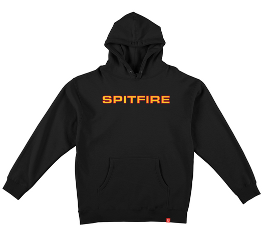 Spitfire Classic '87 Pullover Hoodie - Black/Gold/Red