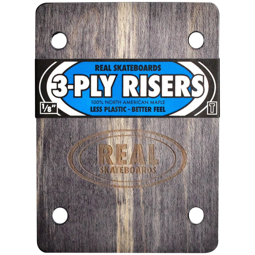 Real 3-Ply Wood Risers - Thunder