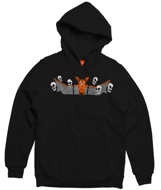 Baker Neckface Throwback From The Dead Hoodie - Black