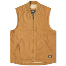 Load image into Gallery viewer, Dickies Lined Duck Vest - Stonewashed Brown