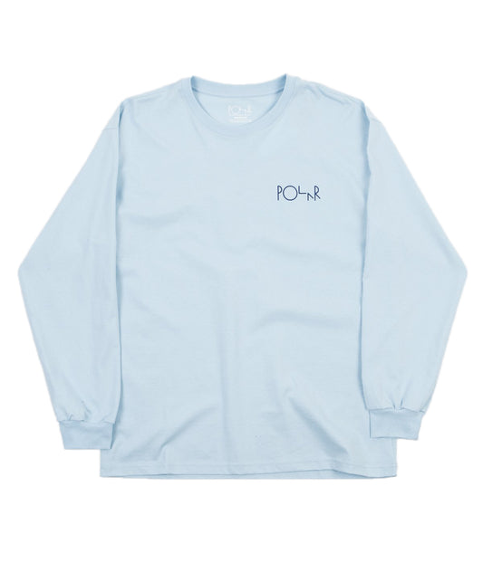 Polar Rocket Man Longsleeve Tee Light Blue