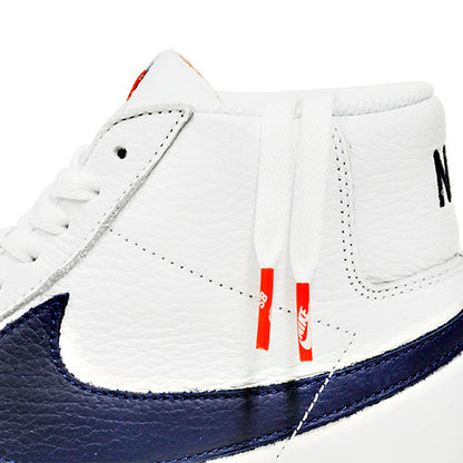 Nike SB Zoom Blazer Mid ISO - White/Navy/Safety Orange