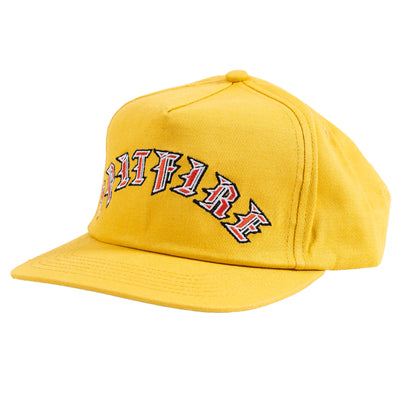 Spitfire Old E Arch Snapback - Gold