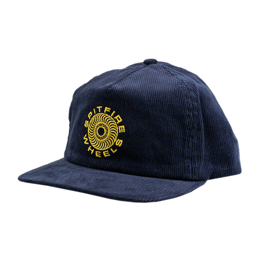 Spitfire Classic '87 Swirl Snapback - Navy/Gold