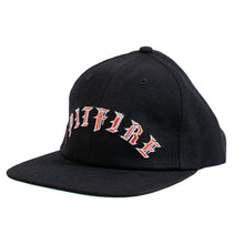 Load image into Gallery viewer, Spitfire Old E Arch Strapback - Black/Red/Green